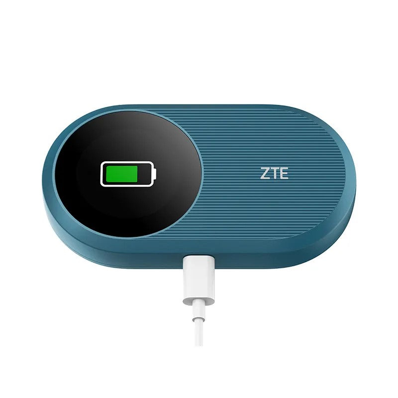 ZTE U10S Pro 4G LTE Mobile WiFi Router, WiFi 6, 3000mAh Detachable Battery, Nano SIM Slot, Up to 32 Connected Devices, Portable Travel MiFi Hotspot