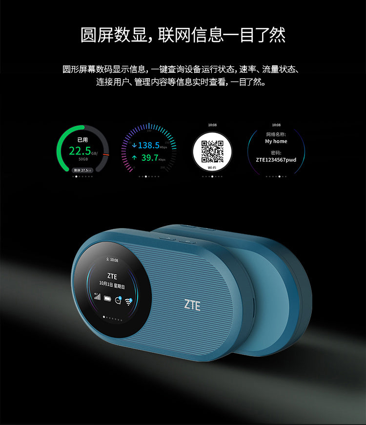 ZTE U10S Pro 4G Pocket MiFi Wifi 6 3000mAh